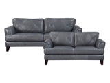 Thierry Burnish Gray Sofa & Loveseat - Ornate Home