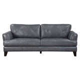 Thierry Burnish Gray Sofa & Loveseat - Ornate Home