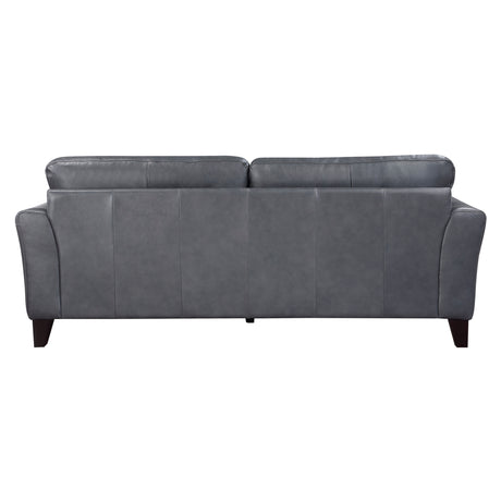 Thierry Burnish Gray Sofa & Loveseat - Ornate Home