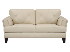 Thierry Cream Loveseat - Ornate Home