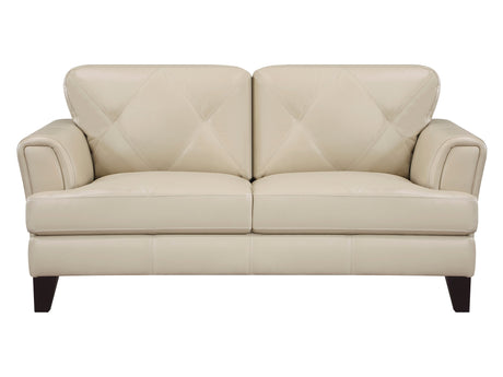 Thierry Cream Loveseat - Ornate Home