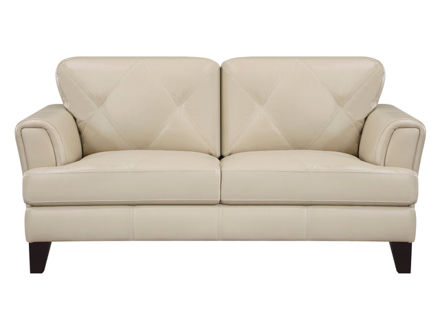 Thierry Cream Loveseat - Ornate Home