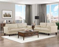Thierry Cream Loveseat - Ornate Home