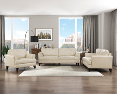 Thierry Cream Loveseat - Ornate Home