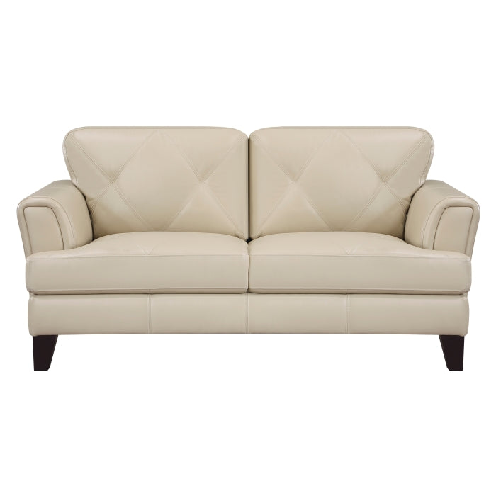 Thierry Cream Loveseat - Ornate Home