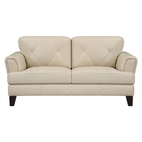 Thierry Cream Loveseat - Ornate Home