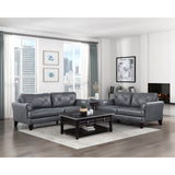 Thierry Gray  Loveseat - Ornate Home