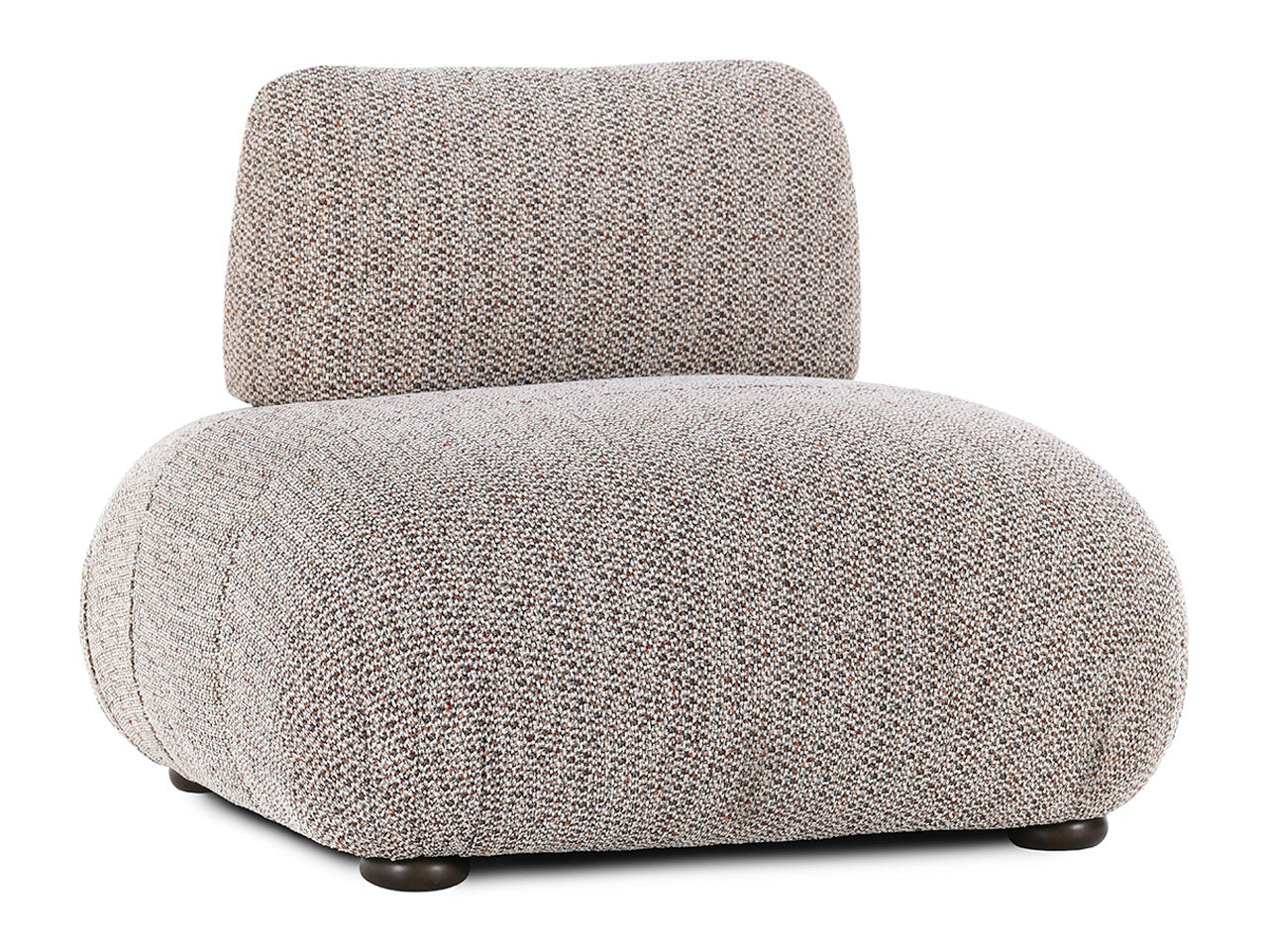 Thilda Brick Accent Chair - Ornate Home