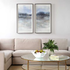Thinking Of You Multicolor Landscape Prints (Set of 2) - Ornate Home