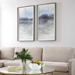 Thinking Of You Multicolor Landscape Prints (Set of 2) - Ornate Home