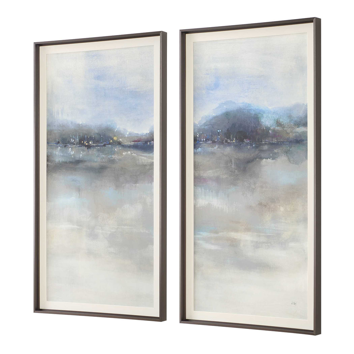 Thinking Of You Multicolor Landscape Prints (Set of 2) - Ornate Home