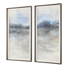 Thinking Of You Multicolor Landscape Prints (Set of 2) - Ornate Home