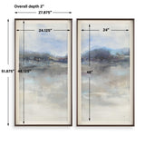 Thinking Of You Multicolor Landscape Prints (Set of 2) - Ornate Home
