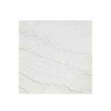 Thisted White/Black Square Marble End Table - Ornate Home