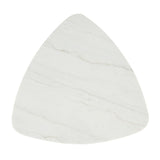 Thisted White/Black Triangle Marble Coffee Table - Ornate Home