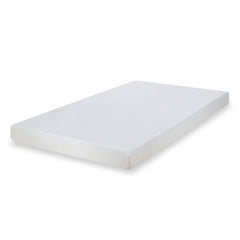 Thistle White 5'' Twin Foam Mattress - Ornate Home