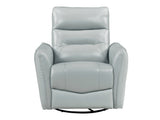 Thomas Aqua Swivel Glider Reclining Chair - Ornate Home