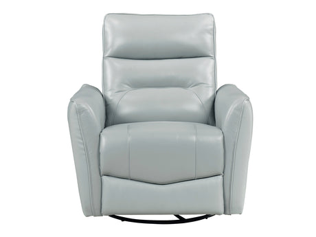 Thomas Aqua Swivel Glider Reclining Chair - Ornate Home