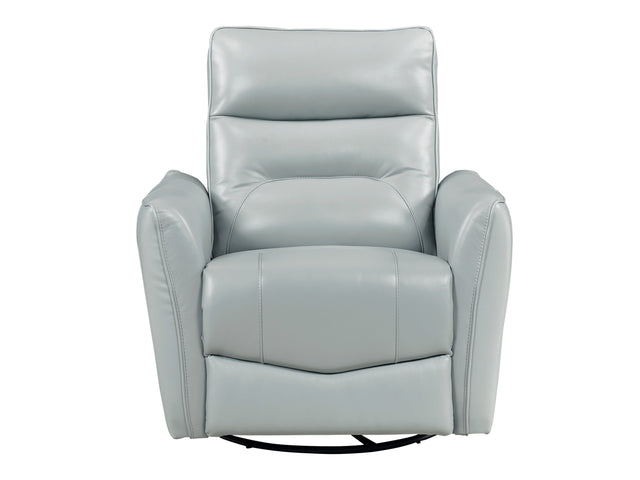 Thomas Aqua Swivel Glider Reclining Chair - Ornate Home
