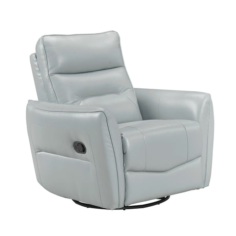 Thomas Aqua Swivel Glider Reclining Chair - Ornate Home