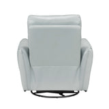 Thomas Aqua Swivel Glider Reclining Chair - Ornate Home