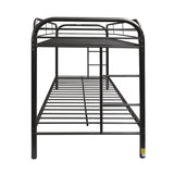 Thomas Black Bunk Bed (Twin/Twin) - Ornate Home
