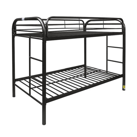Thomas Black Bunk Bed (Twin/Twin) - Ornate Home