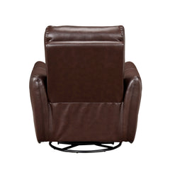 Thomas Brown Swivel Glider Reclining Chair - Ornate Home