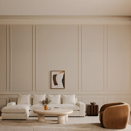 Thomas Ivory Left Sectional - Ornate Home