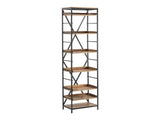 Thomas Road Brown/Black Bookshelf - Ornate Home