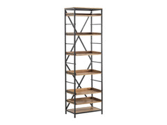 Thomas Road Brown/Black Bookshelf - Ornate Home