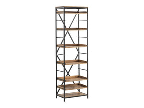 Thomas Road Brown/Black Bookshelf - Ornate Home
