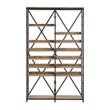 Thomas Road Brown/Black Double Etagere - Ornate Home