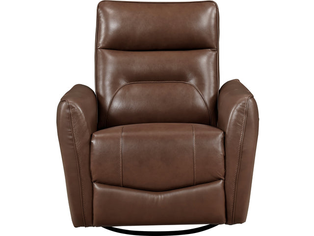 Thomas Toffee Brown Swivel Glider Reclining Chair - Ornate Home