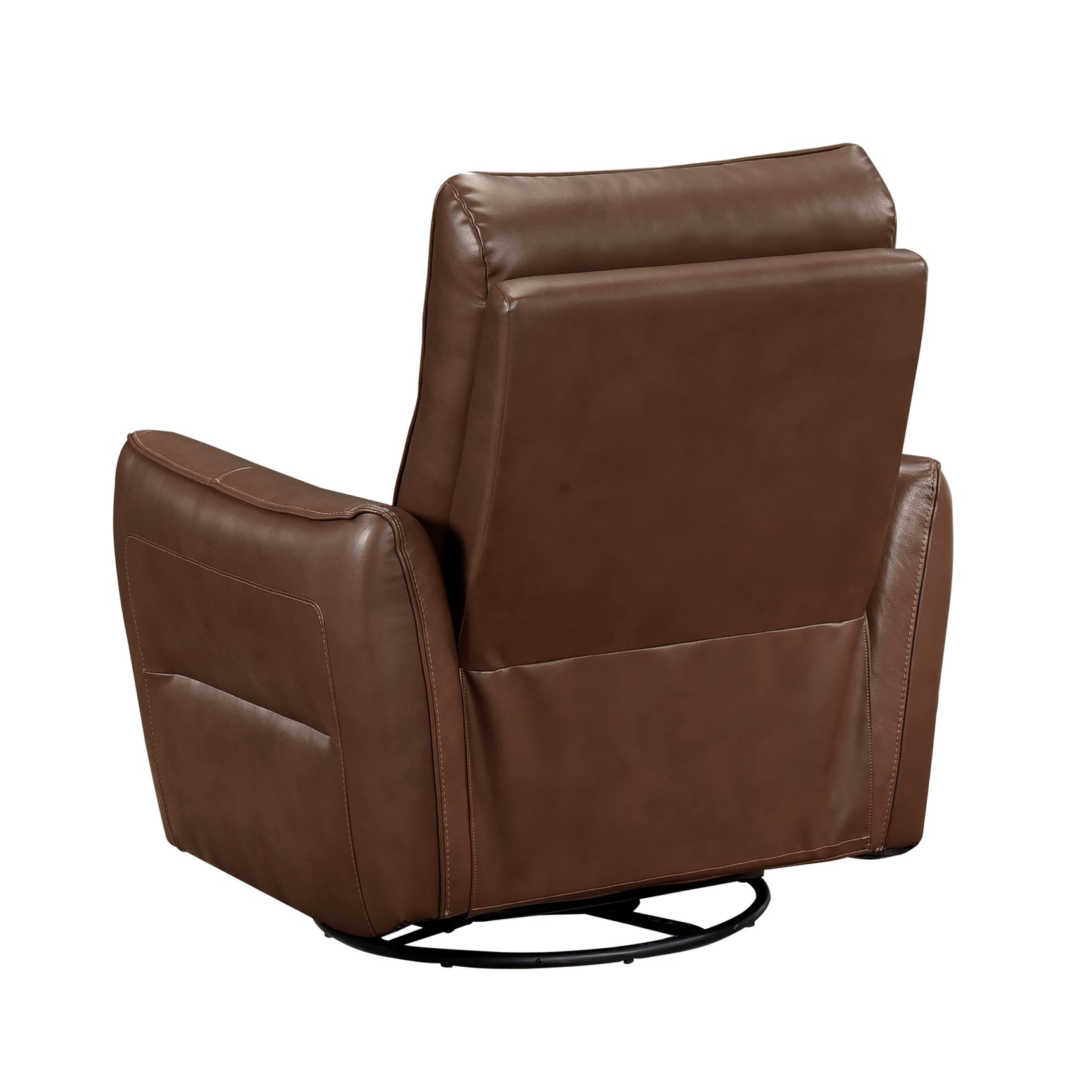 Thomas Toffee Brown Swivel Glider Reclining Chair - Ornate Home
