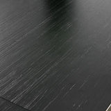 Thomaston Wire-Brushed Black Dining Table - Ornate Home