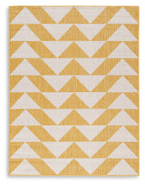 Thomley Ivory/Yellow 8' x 10' Rug - Ornate Home