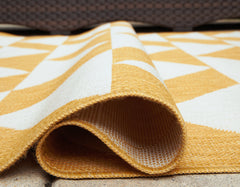 Thomley Ivory/Yellow 8' x 10' Rug - Ornate Home