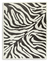 Thomwith Black/Ivory 7'10" x 10'1" Rug (Online Special Price) - Ornate Home