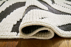 Thomwith Black/Ivory 7'10" x 10'1" Rug - Ornate Home