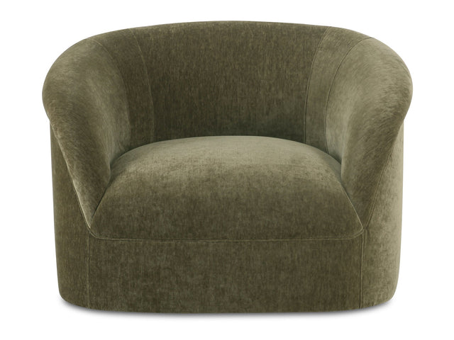 Thora Dark Green Lounge Chair - Ornate Home