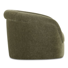 Thora Dark Green Lounge Chair - Ornate Home