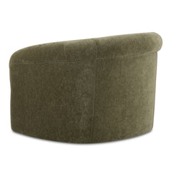 Thora Dark Green Lounge Chair - Ornate Home