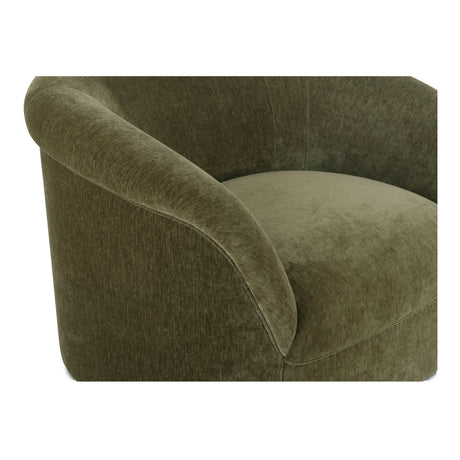 Thora Dark Green Lounge Chair - Ornate Home