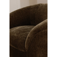 Thora Dark Green Lounge Chair - Ornate Home