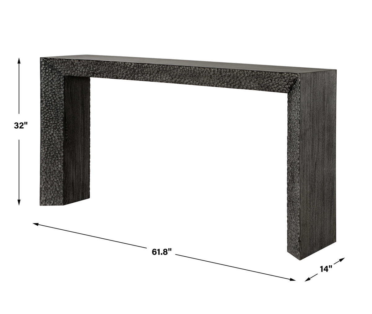Thoreau Ebony Console Table - Ornate Home