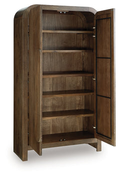 Thoren Medium Brown Accent Cabinet - Ornate Home