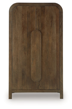 Thoren Medium Brown Accent Cabinet - Ornate Home
