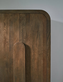 Thoren Medium Brown Accent Cabinet - Ornate Home