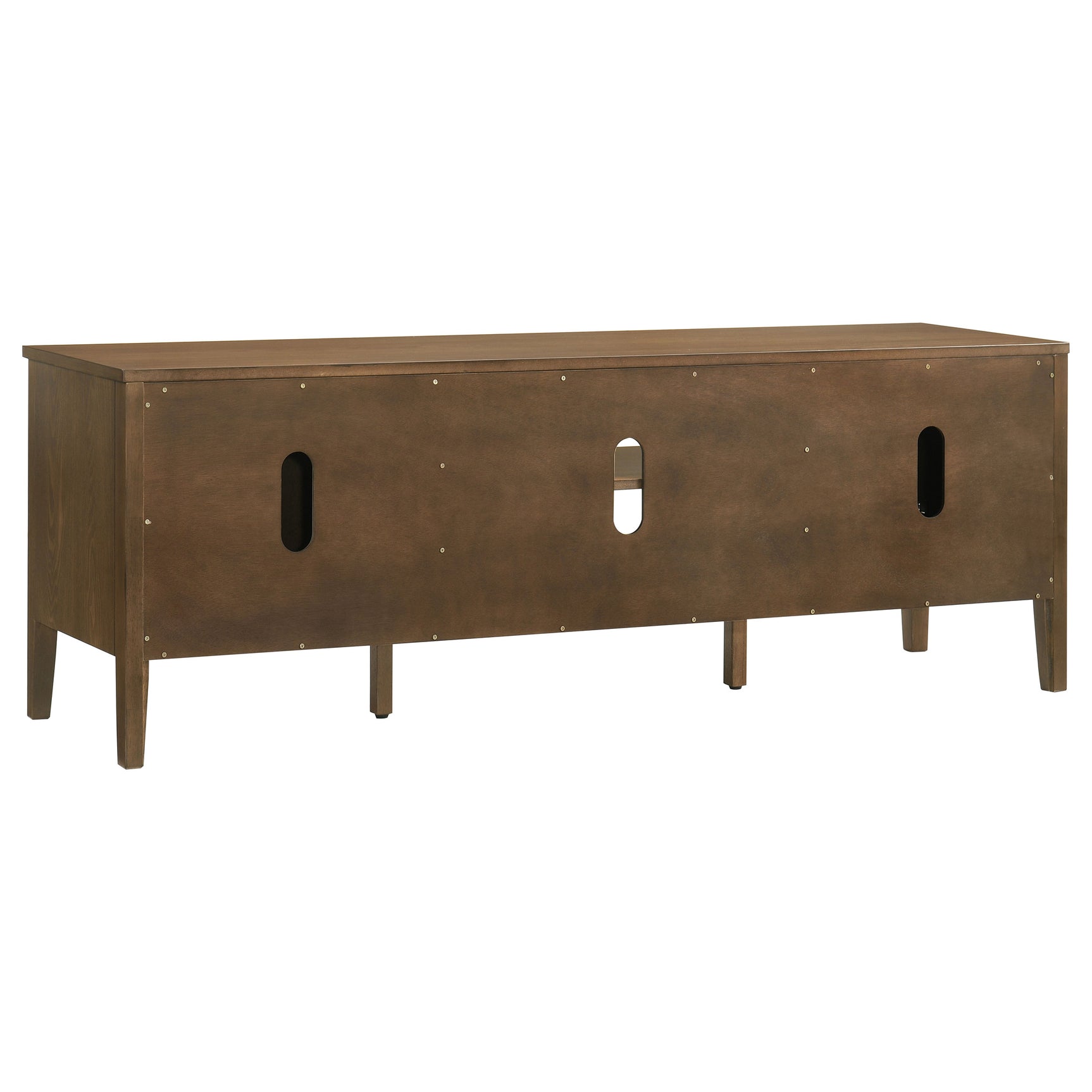 Thori Dark Brown 63-inch 2-door TV Stand Media Console - Ornate Home